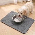 Small Anti-Splash Stone Feeding Mat (2 Pack)