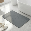 Diatomite Earth Bath Mat Wavy