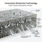 Large Anti-Splash Stone Feeding Mat