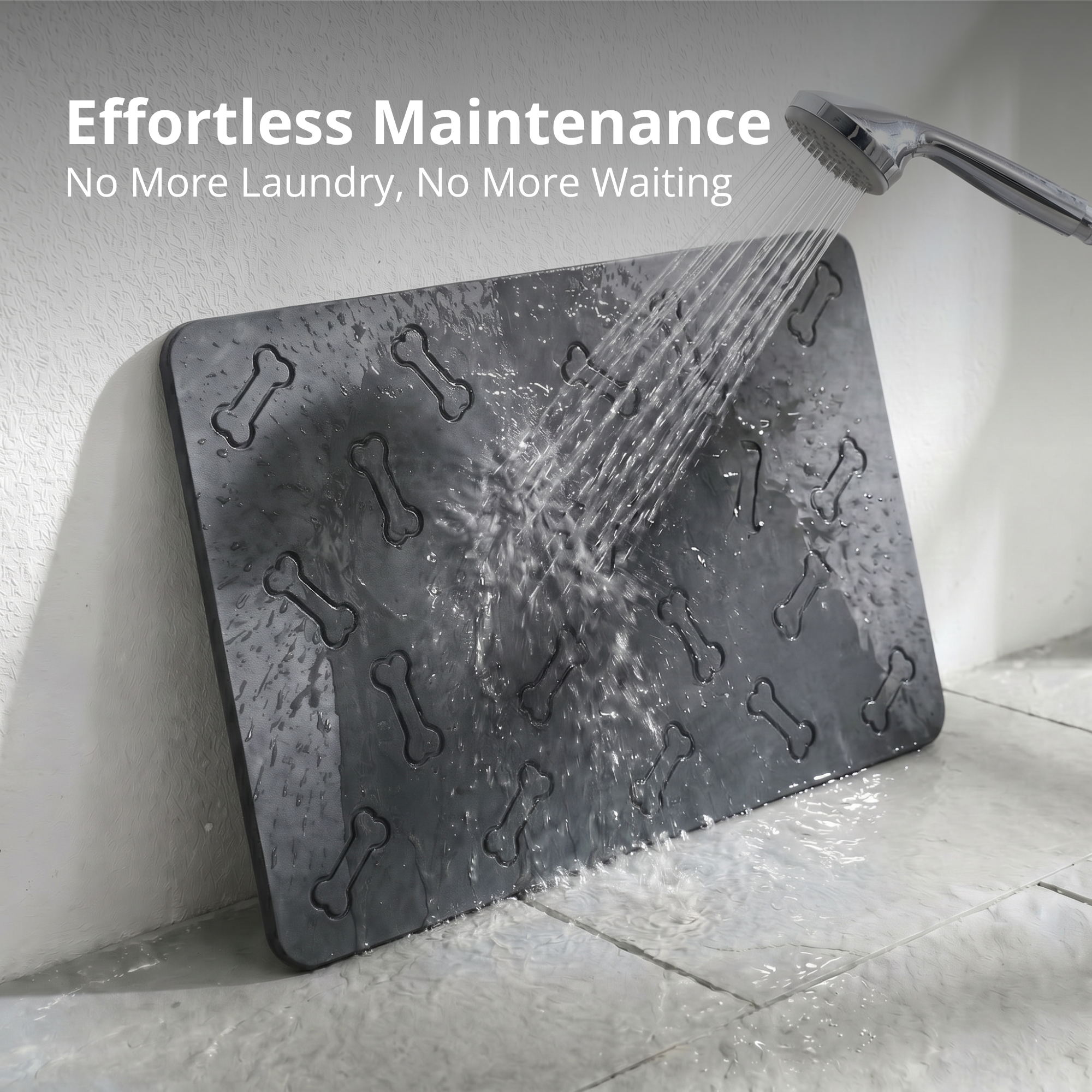 Small Anti-Splash Stone Feeding Mat (2 Pack)