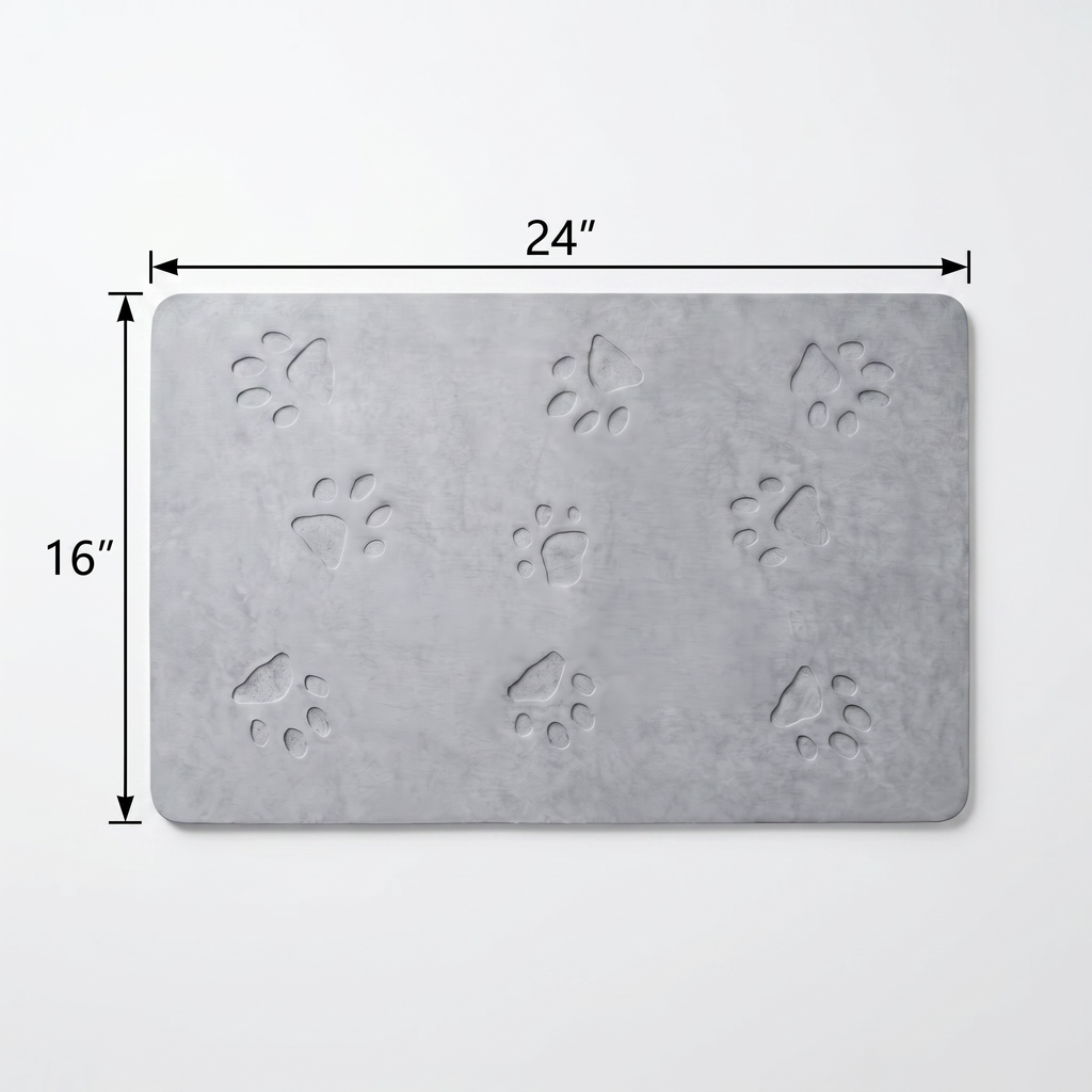 Large Anti-Splash Stone Feeding Mat