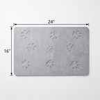 Large Anti-Splash Stone Feeding Mat